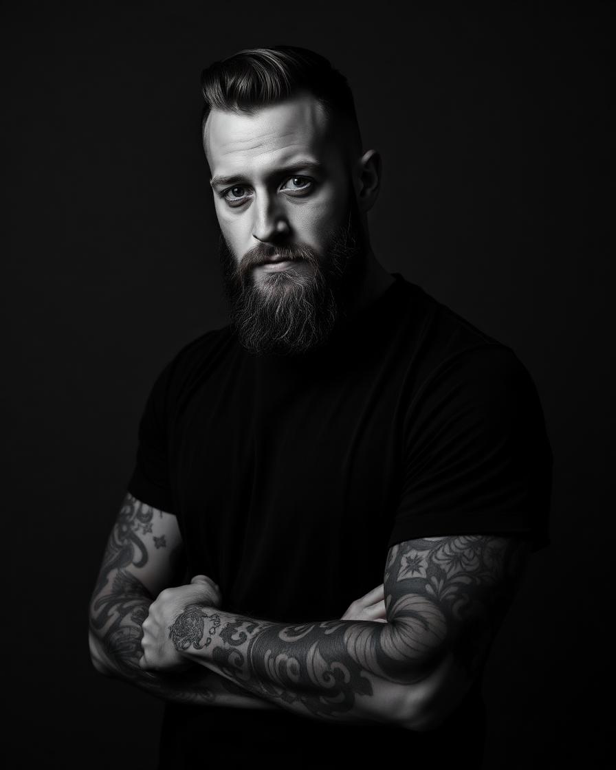 Retrato del artista Mateo Vargas