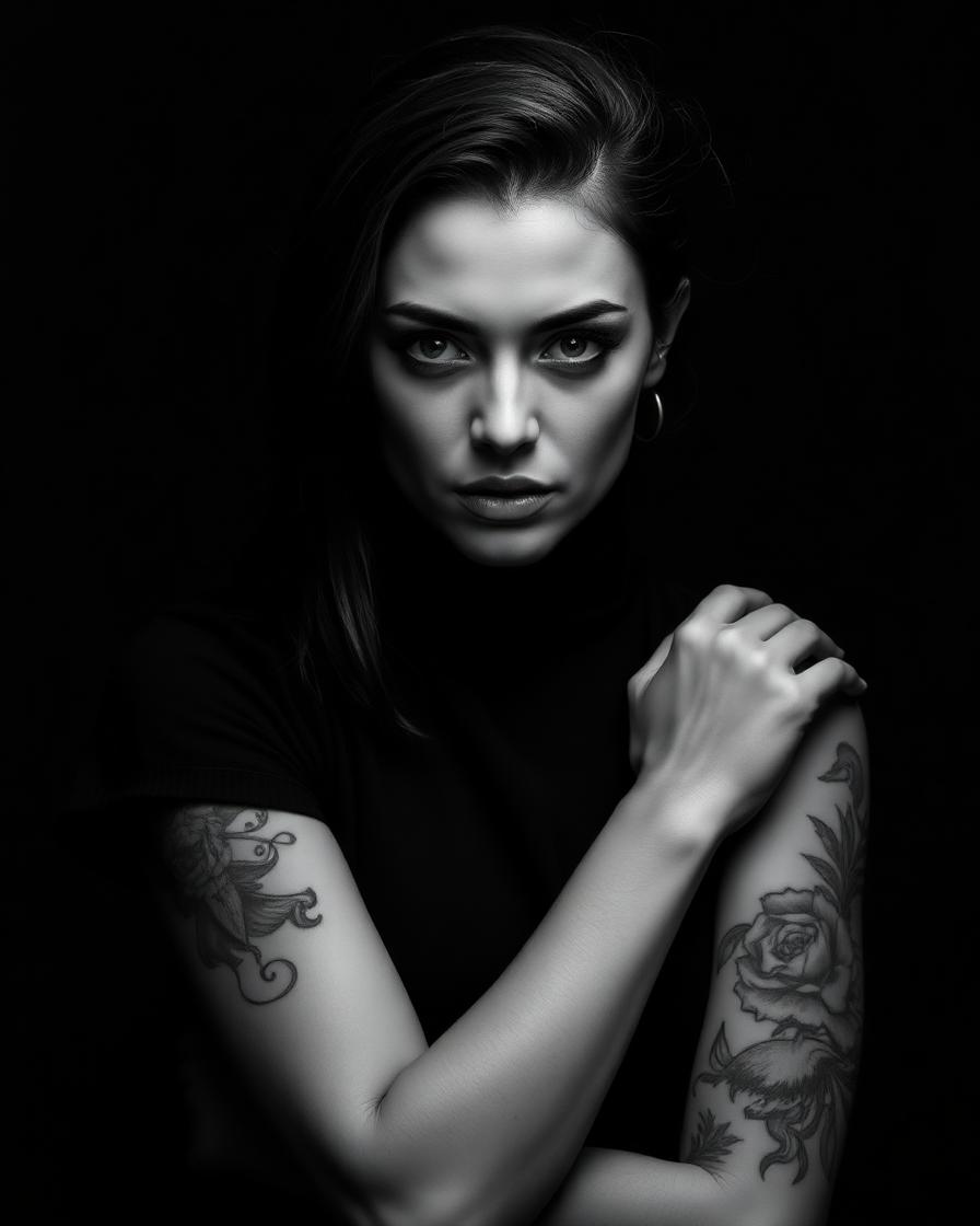Retrato del artista Iria Costa