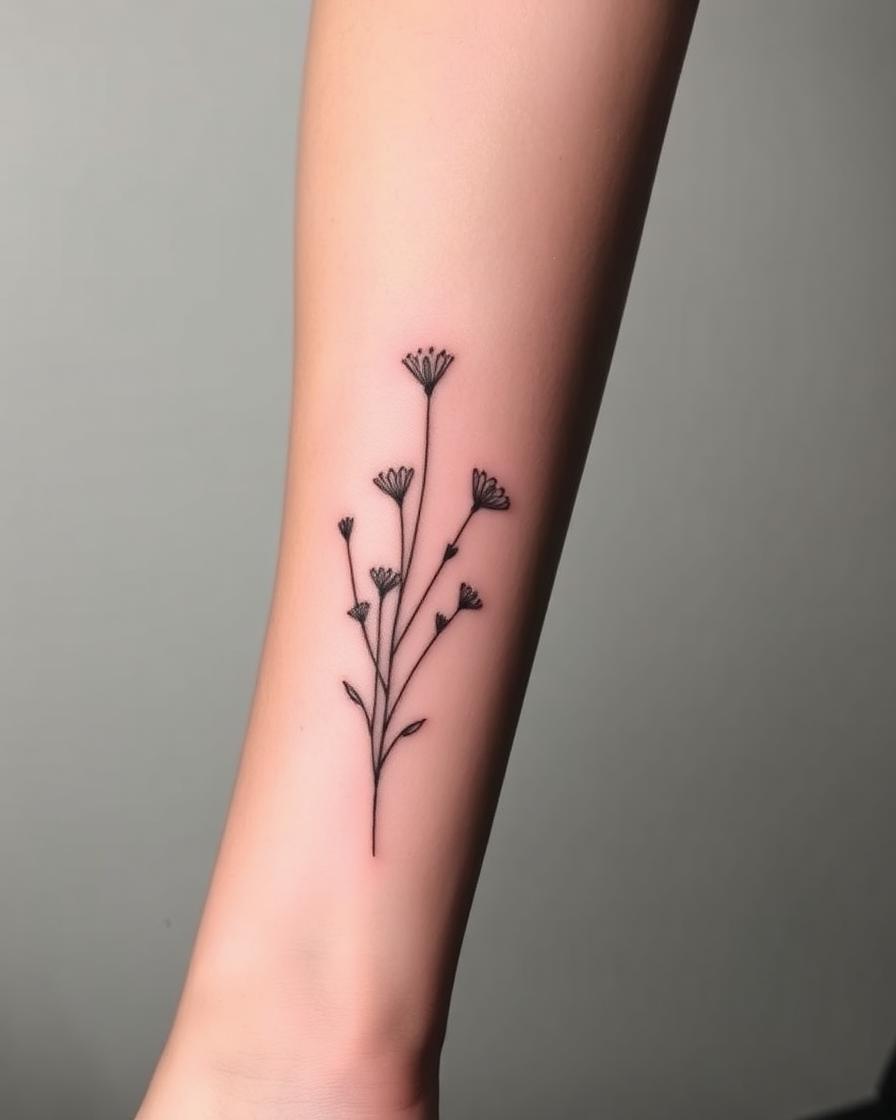 Flora Silvestre — Línea Fina por Noah Reis